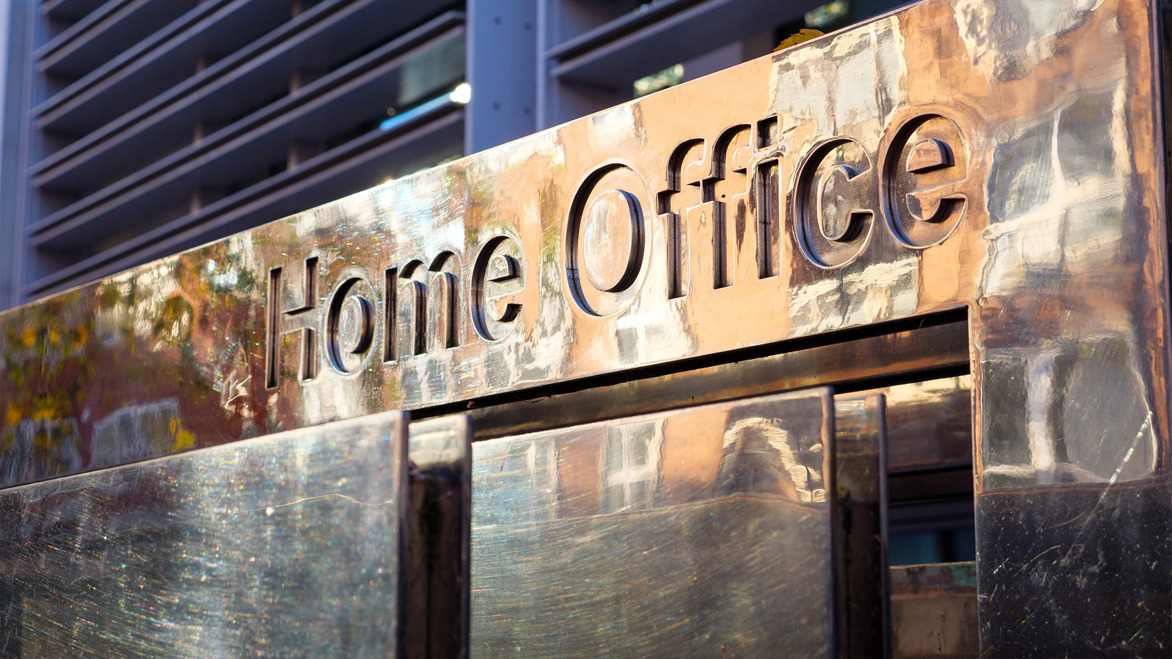 UK Home Office Exterior Sign