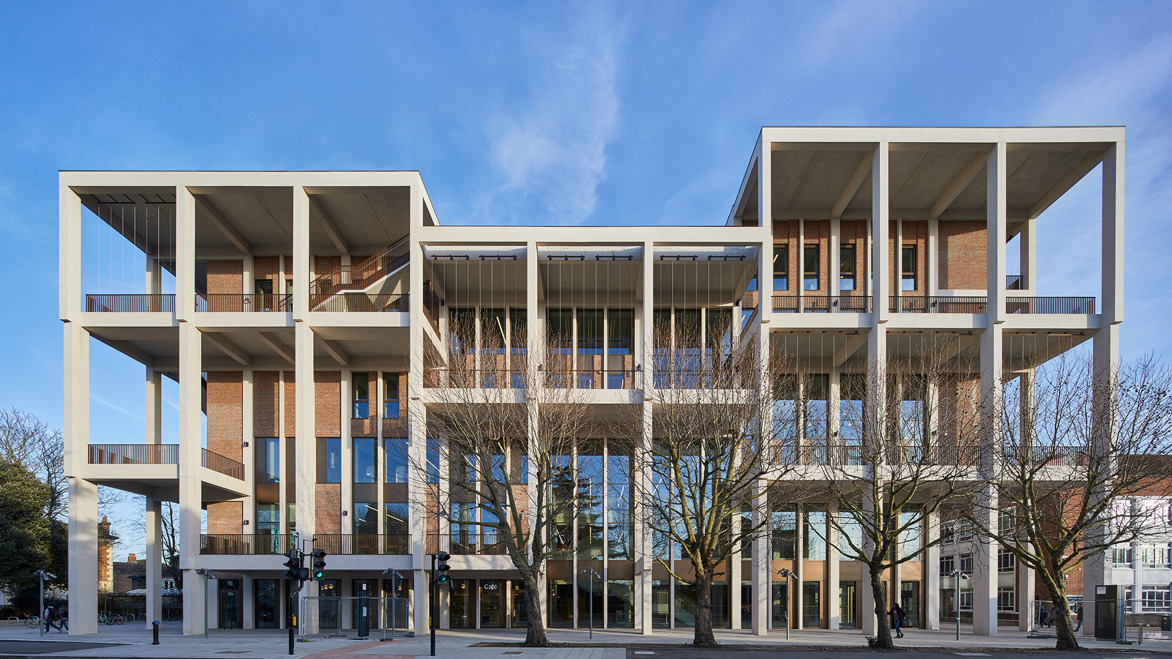 Exterior Photo of Town House Library in Kingston University