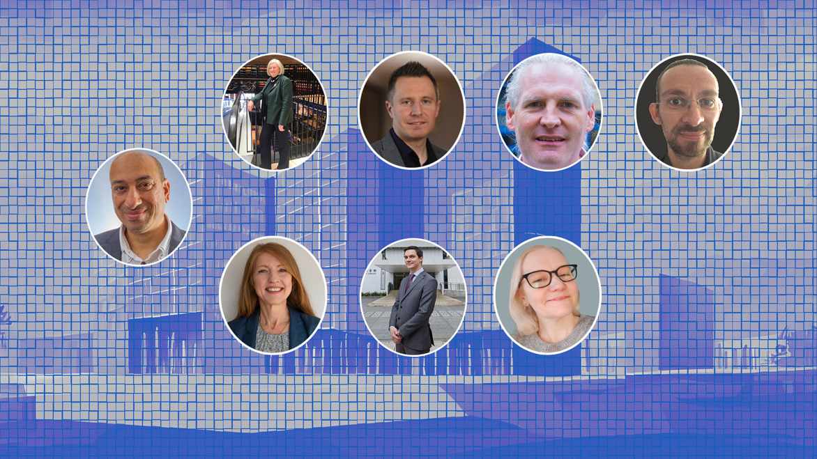 A photograph of the Designing Libraries advisory group members