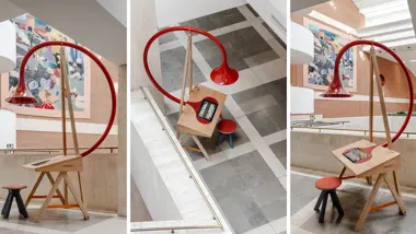 The Listening Desk by Emily Peasgood Studio