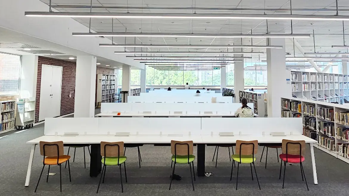 The Hong Kong Polytechnic University Library New Extension Floor