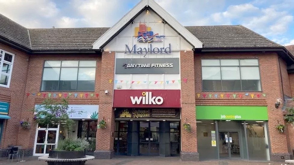 A photograph of Maylord Shopping Centre in Herefordshire