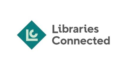 Libraries Connected logo design