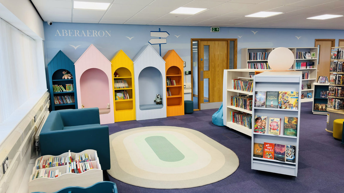 Aberaeron Childrens Library Reading Alcoves