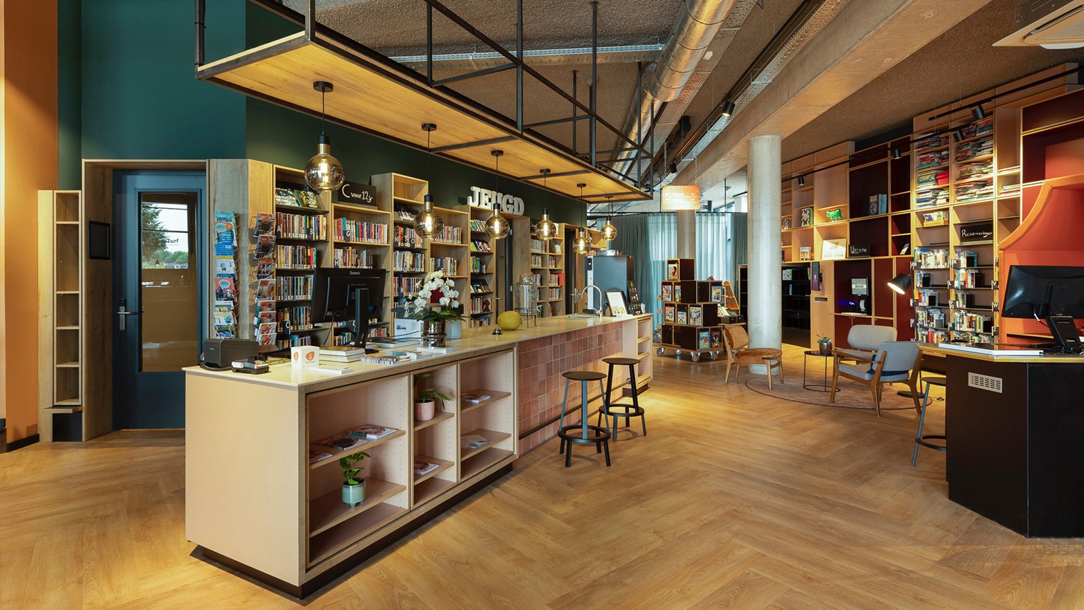 The coffee bar in Uithoorn Library