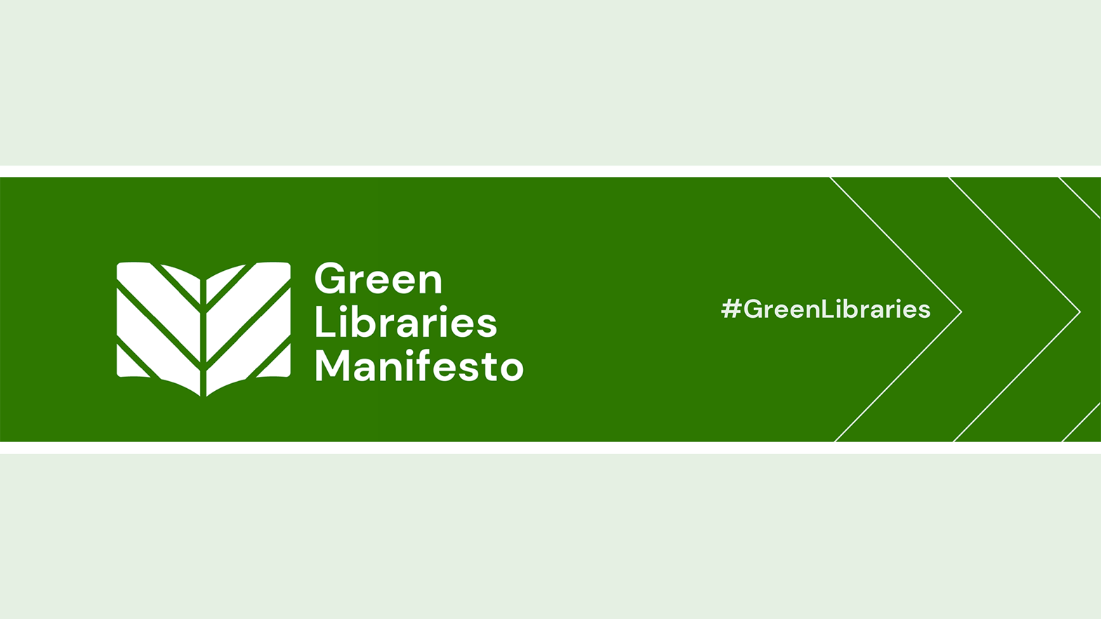 Image showing the Green Libraries Manifesto logo