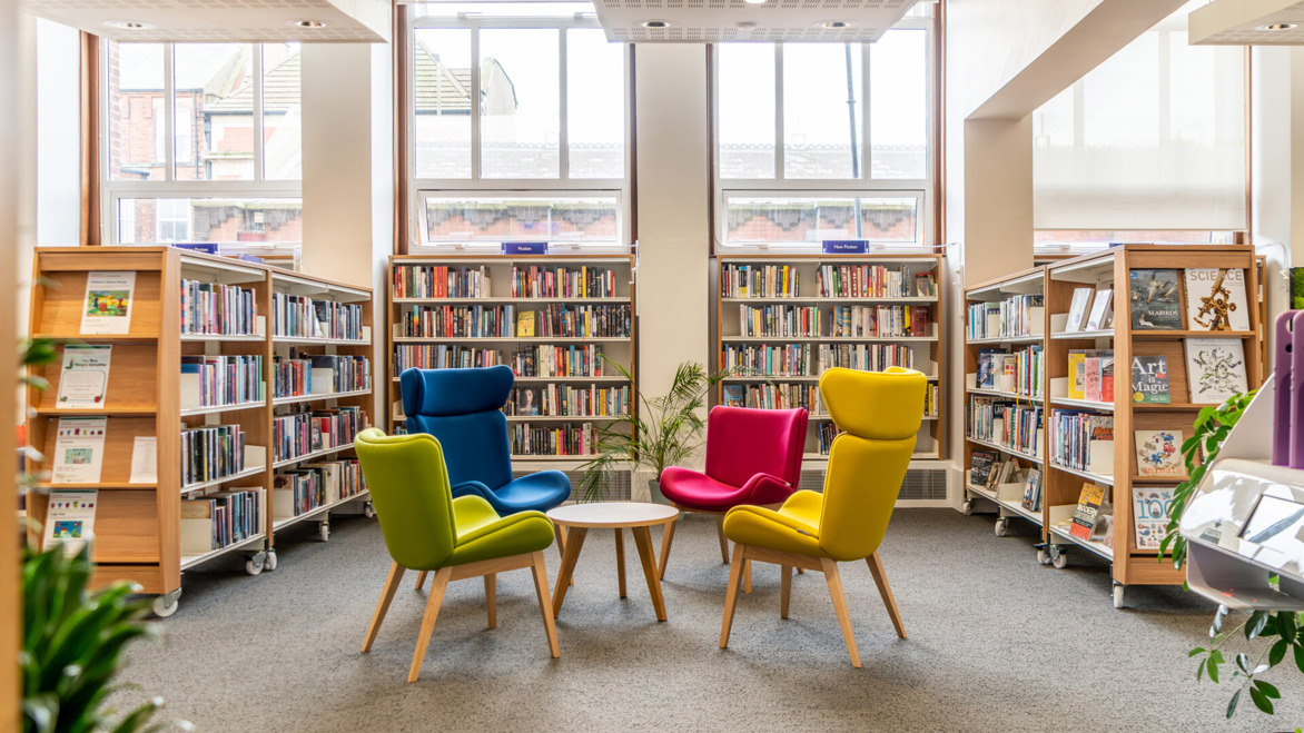 Bridlington Library Interior