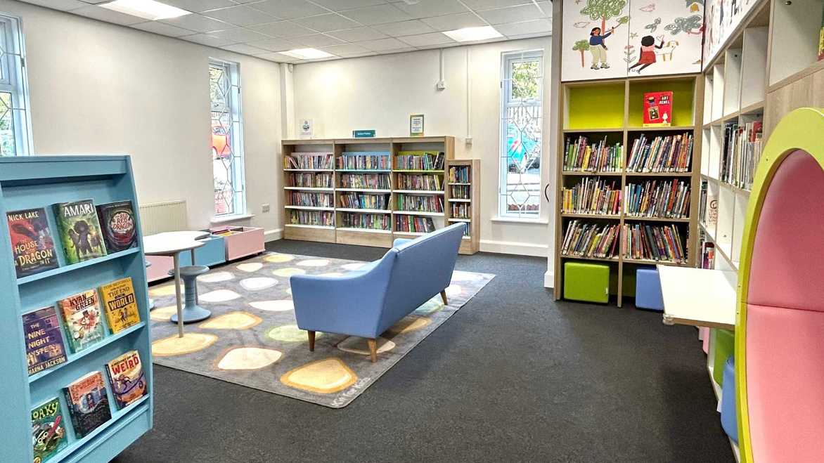 Mapplewell Library Reading Alcove