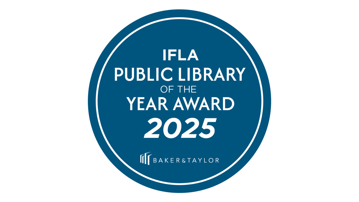 IFLA logo for the Public Library of the Year Award 2025