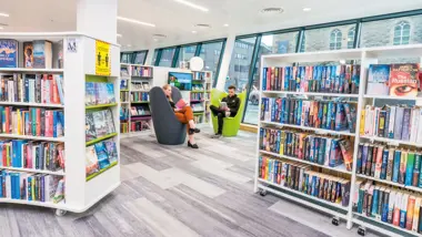 Pontypridd Library Wales