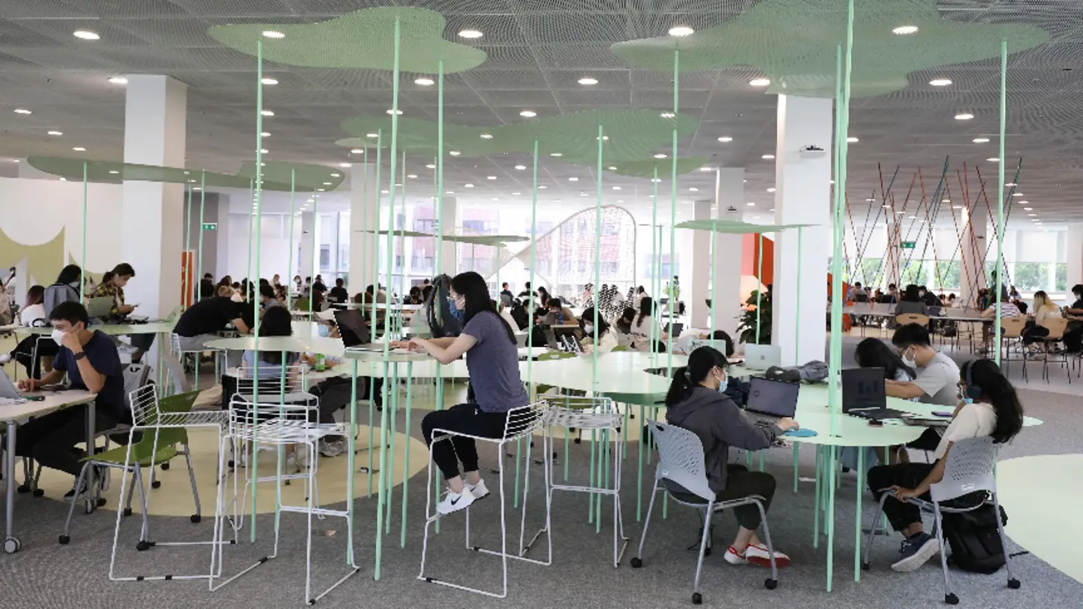 Polytec Library The Hong Kong Polytechnic University Library New Extension Floor