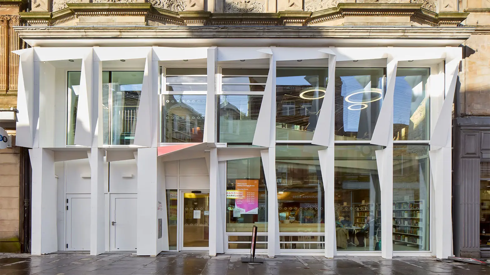 Modon Frontage Paisley Central Library