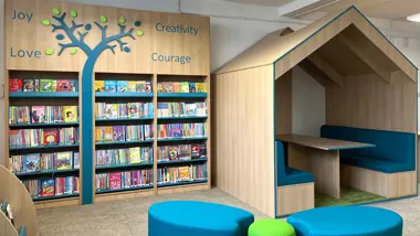 St Stephen's Primary Church School Library Bath