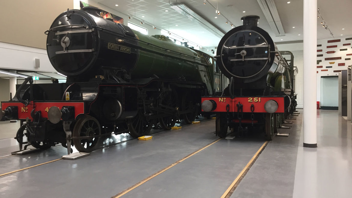 Danum Library and Museum Locomotives On Lower Ground Floor
