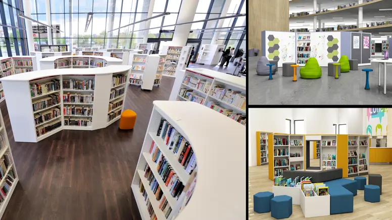 Managing a successful library design and furnishing project