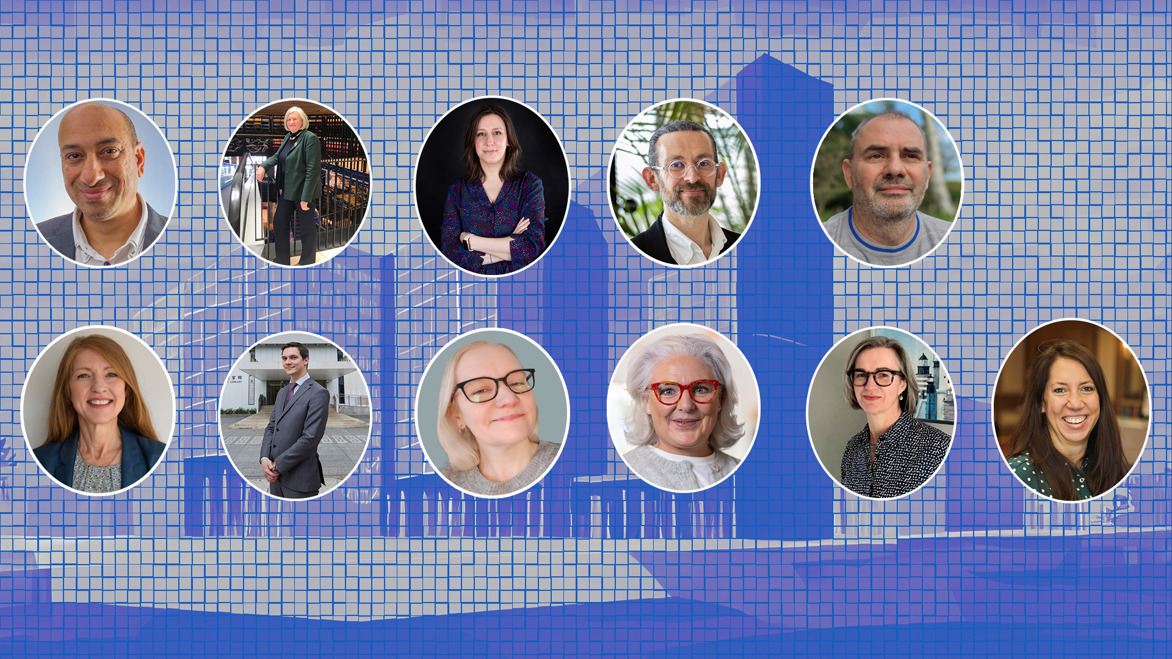 A photograph of the Designing Libraries advisory group members