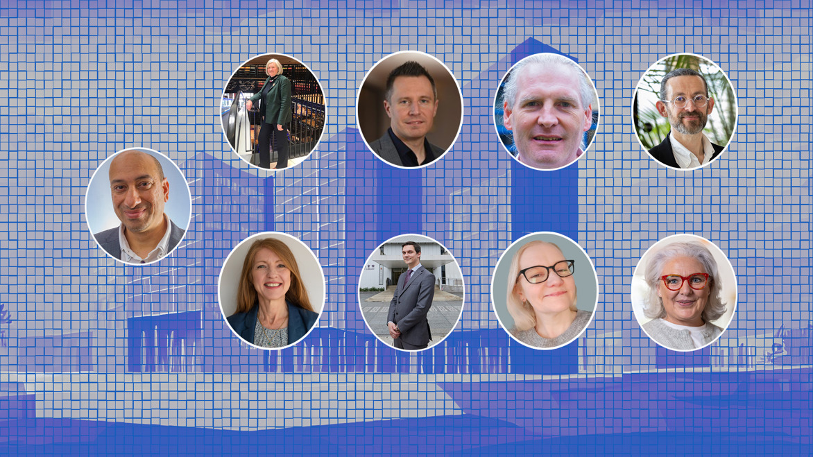 A photograph of the Designing Libraries advisory group members
