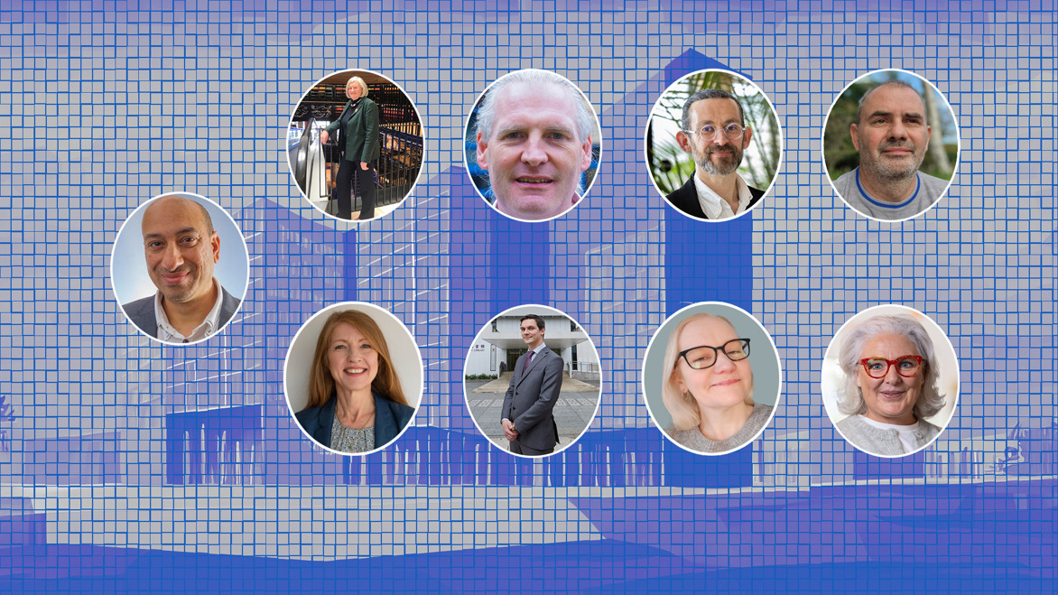 A photograph of the Designing Libraries advisory group members