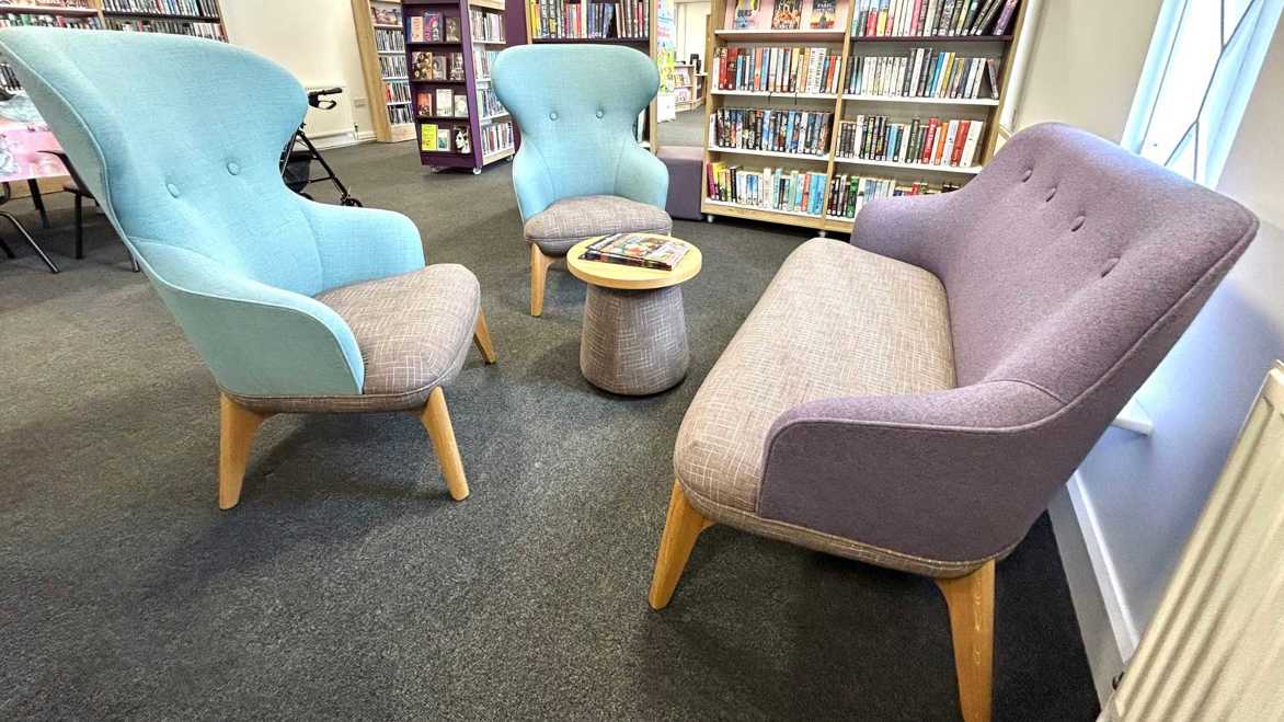 Mapplewell Library Comfy Modern Chairs