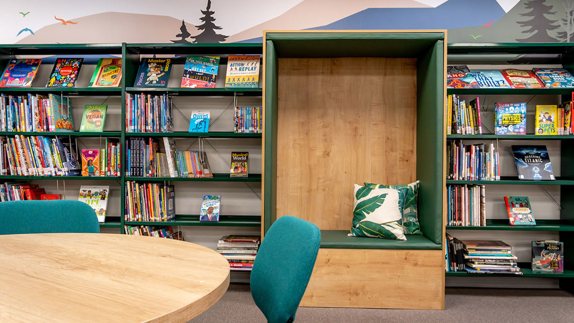 Chellaston Library Reading Alcove