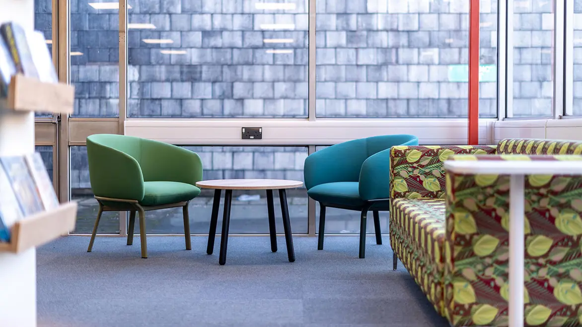 Colwich Library A picture-perfect finish! The Revamp of Colchester Library is here