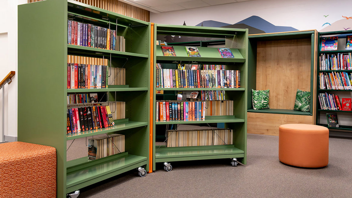 Chellaston Library Bookshelves