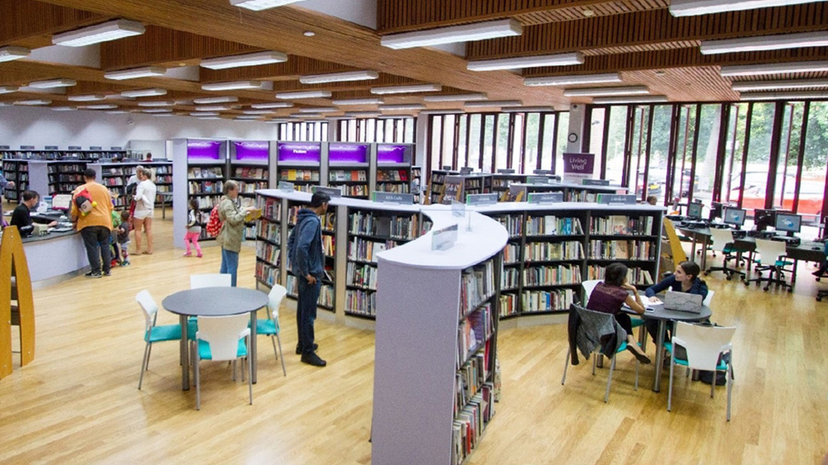 Discovery layout of Wanstead Library
