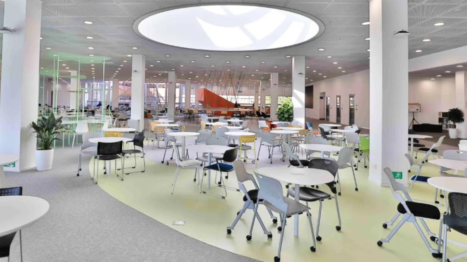 The Hong Kong Polytechnic University Library New Extension Floor